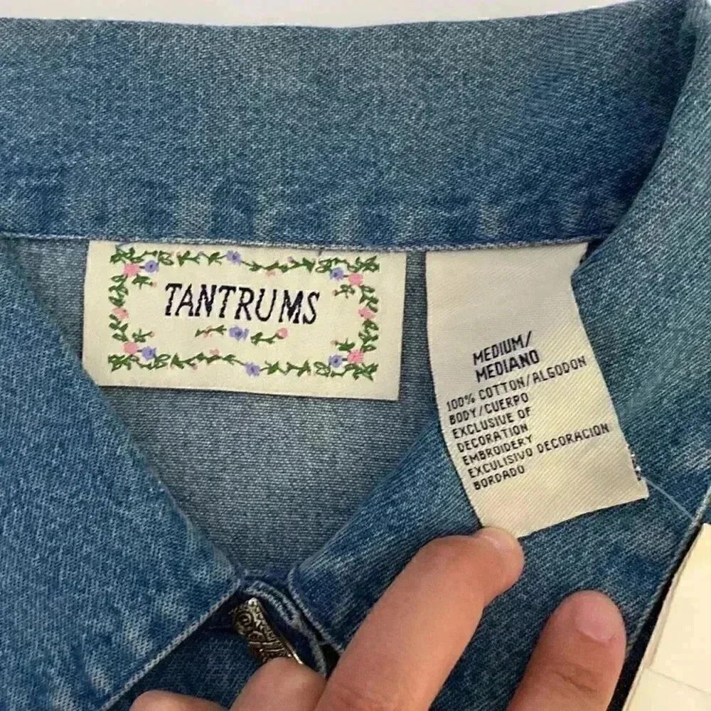 NWT Tantrums Button Down - Picture 3 of 8